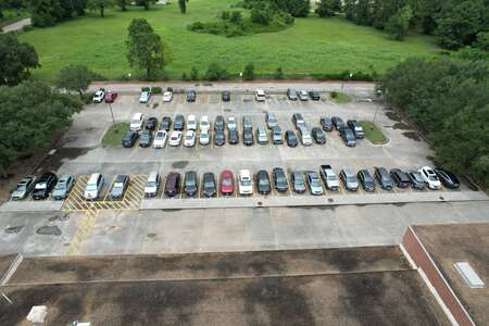 Harris Elementary School Parking Lot - Side in Houston