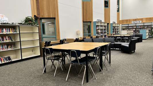 Inglewood Middle School Library in Sammamish