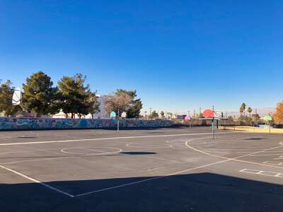Lunt - Robert Elementary School Outdoor Basketball Courts in Las Vegas