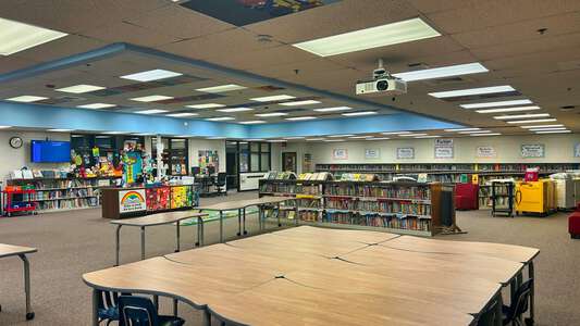 Pharr Elementary School Media Center in Snellville