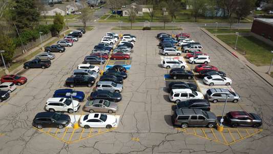 Gordon Parks Academy STEM Leaders in Applied and Media Arts Parking Lot - Side Large in Wichita 2