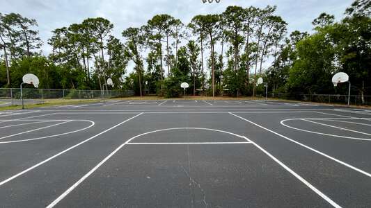Three Oaks Elementary School Blacktop / Basketball Courts in Fort Myers 2