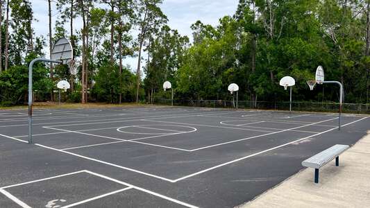 Three Oaks Elementary School Blacktop / Basketball Courts in Fort Myers 5