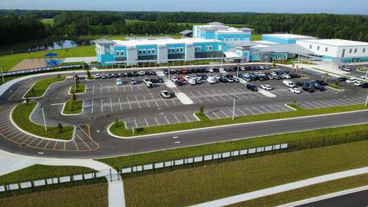 Magnolia Oaks Academy Parking Lot - Front in St. Augustine 3