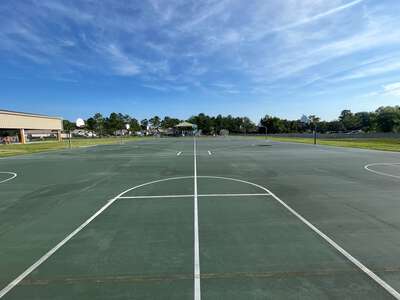 Gulf Highlands Elementary School Outdoor Basketball Courts in Port Richey