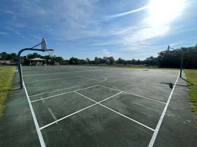Gulf Highlands Elementary School Outdoor Basketball Courts in Port Richey