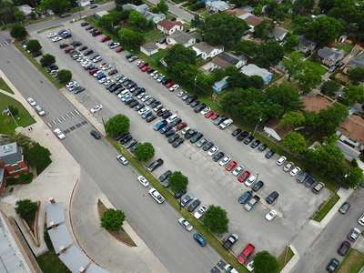 003 Thomas Edison High School Parking Lot A- Front (Cap-207/HA-6) in San Antonio