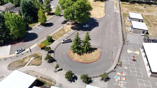 Rose Hill Elementary School Parking Lot 1 in Kirkland