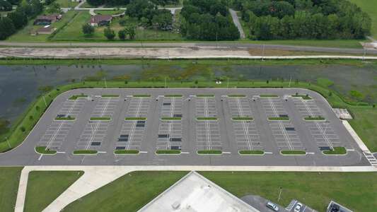 Kirkland Ranch Academy of Innovation Parking Lot - Students in Wesley Chapel
