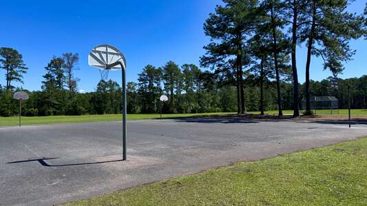 Marrington Middle School of the Arts Outdoor Basketball Courts in Goose Creek