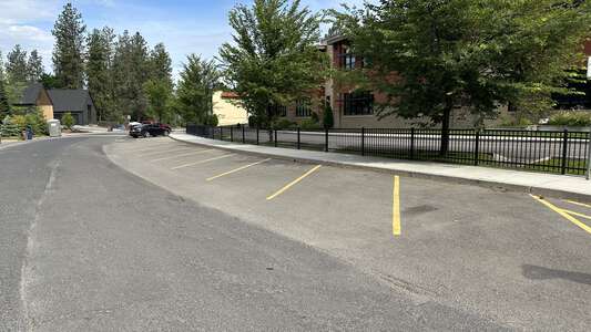 Hutton Elementary School Parking Lot - Side in Spokane