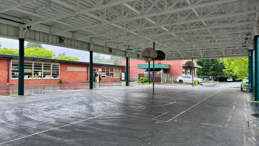 Meek Campus Outdoor Basketball Courts in Portland