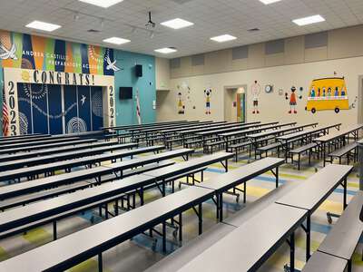 Andrea Castillo Prep K-8 Cafeteria in Doral