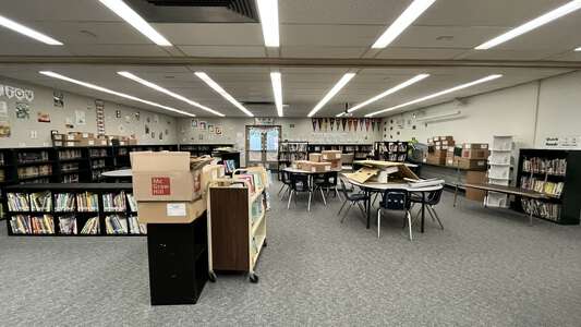 Turner Elementary School Library in Antioch