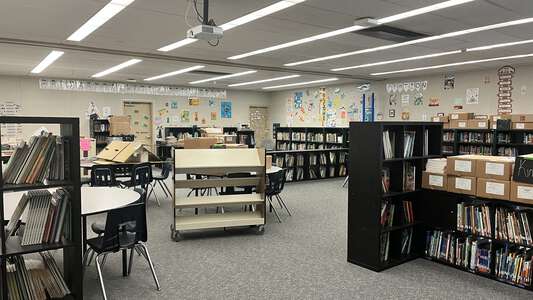 Turner Elementary School Library in Antioch