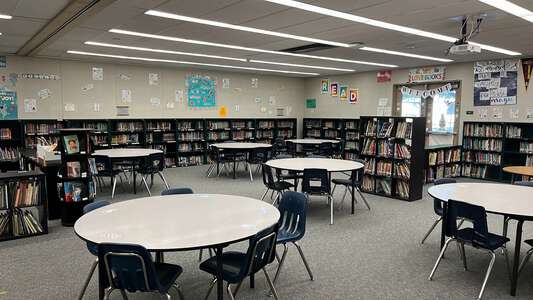 Turner Elementary School Library in Antioch 1