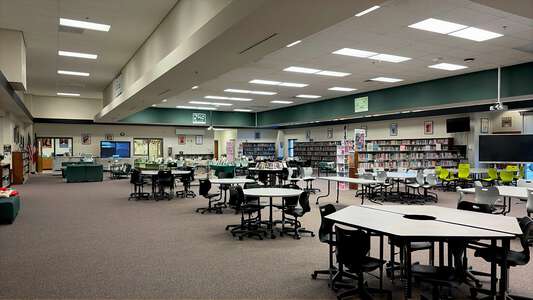 Collins Hill High School Library in Suwanee 2