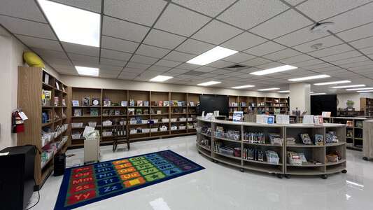 Impact Leadership Academy Library in Houston