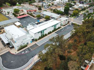 Grant K-8 School Parking Lot - Side in San Diego 2