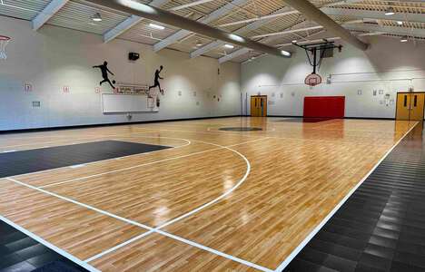 Level Creek Elementary School Gym in Suwanee