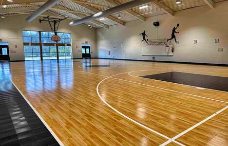 Level Creek Elementary School Gym in Suwanee