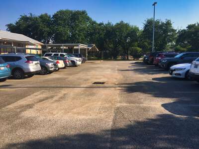 Bonham Elementary Parking Lot - Back in Houston