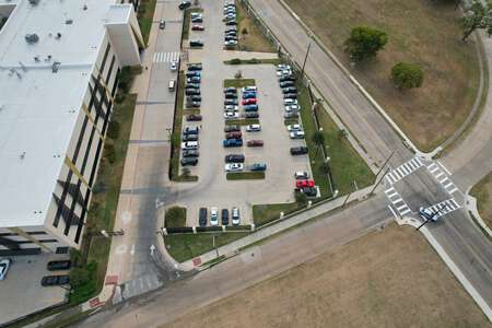 Pinkston Sr High School Parking Lot - Front in Dallas 2