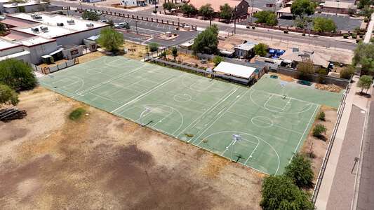 Shaw Montessori School Outdoor Basketball Courts in Phoenix