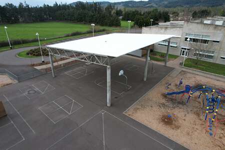 Thurston Elementary School Blacktop / Basketball Courts in Springfield