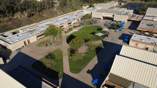 Diegueńo Middle School Courtyard in Encinitas