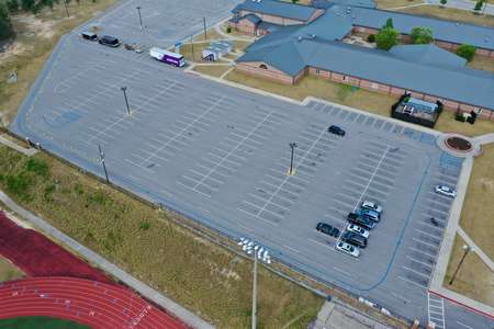 Ridge View High School Parking Lot 3 in Columbia