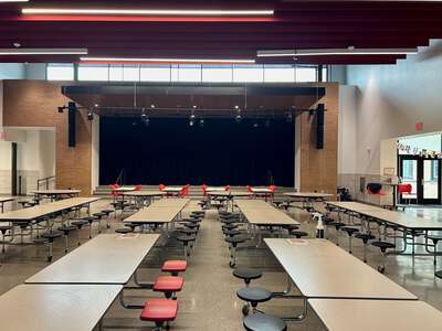 Geneva Heights Elementary School Cafeteria in Dallas