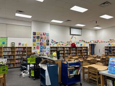 Lee A McShan Jr Elementary School Library in Dallas