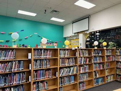 Lee A McShan Jr Elementary School Library in Dallas