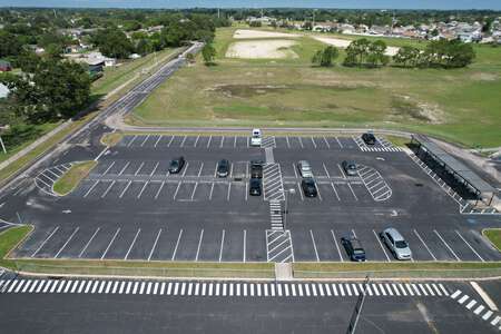 Fox Hollow Elementary School Parking Lot - Fields in Port Richey