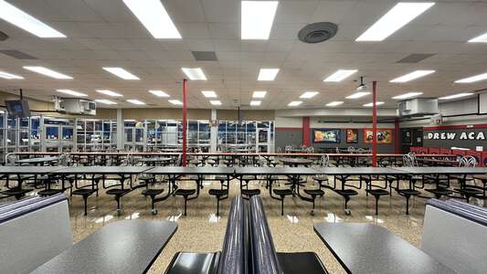 Drew Academy Cafeteria in Houston