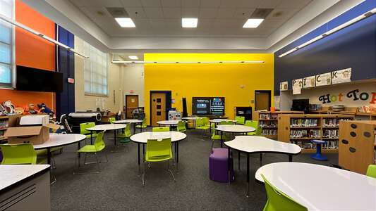 T.H. Slater Elementary School Library in Atlanta 2