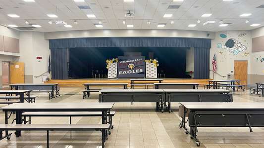 Orchard Park Elementary School Cafeteria in Fort Mill