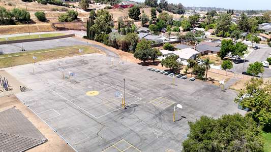 Crescent Elementary School Outdoor Basketball Courts in Anaheim