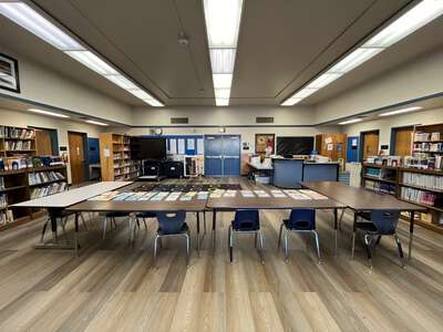 Lakewood Elementary School Library in Lodi