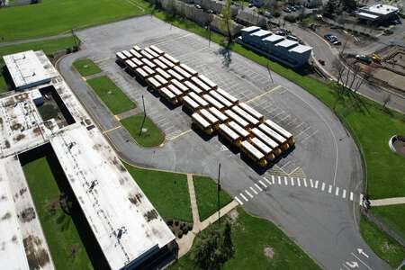 Thurston High School Parking Lot (Staff) in Springfield