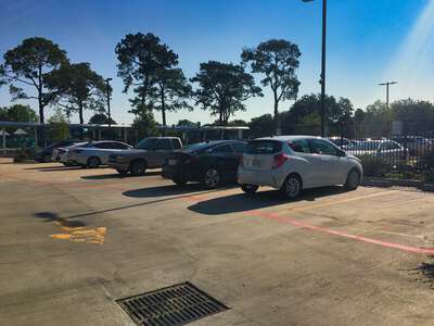Parker Elementary Parking Lot in Houston 2
