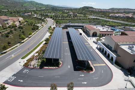 Loma Ridge Elementary School Parking Lot - Front in Irvine