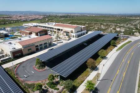 Loma Ridge Elementary School Parking Lot - Front in Irvine