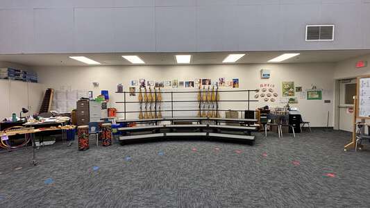 Oak Creek Elementary School Music Room in Lake Oswego 2