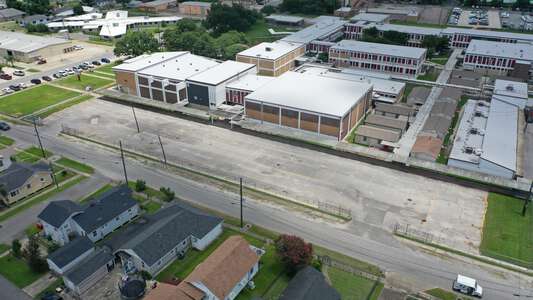 West Jefferson High School Parking Lot - Back in Harvey 2