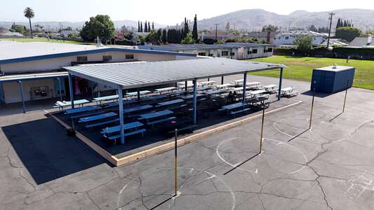 Esplanade Elementary School Outdoor Area in Orange 2