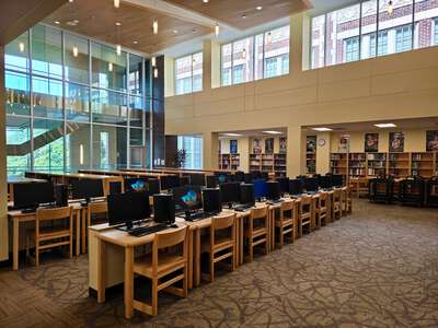 Baton Rouge Magnet High School Library in Baton Rouge