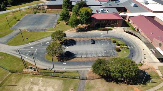 Oconee County Middle School Parking Lot 1 (Front Loop) in Watkinsville 2