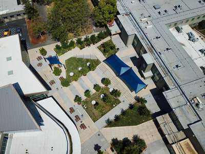 Terra Linda High School Main Courtyard in San Rafael